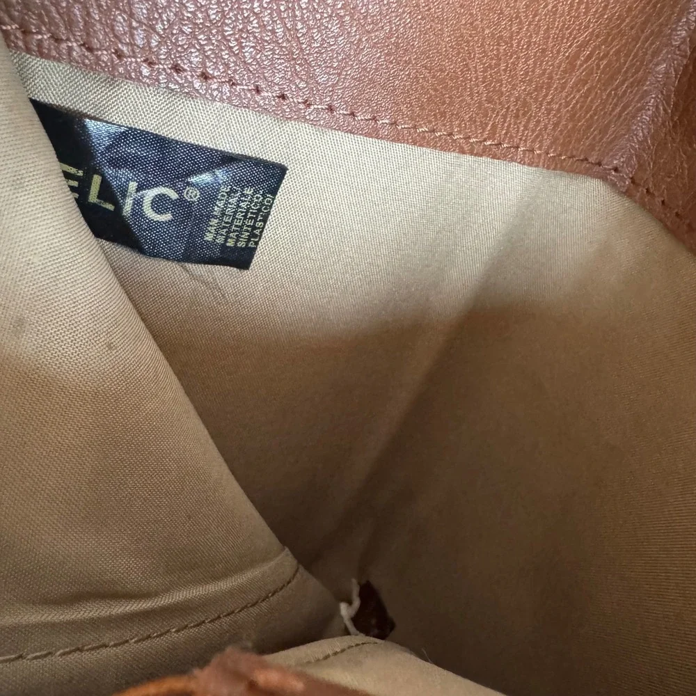Wristlet Wallet‎ Clutch Organizer Zip Around Purse Brown